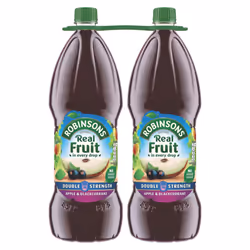 Robinsons Real Fruit Double Strength Apple & Blackcurrant Squash 2 x 1.75L