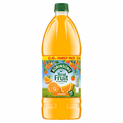 Robinsons Orange No Added Sugar Squash 2L (Pack of 6)