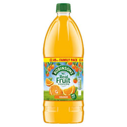 Robinsons Orange No Added Sugar Squash 2L (Pack of 6)