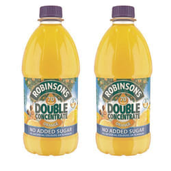 Robinsons Double Concentrate No Added Sugar Orange Squash 1.75 Litre (
