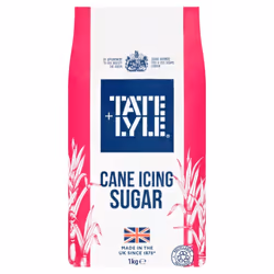 Tate & Lyle Cane Icing Sugar 1kg (Pack of 10)