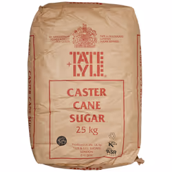 Tate and Lyle Fairtrade Caster Sugar 25 kg