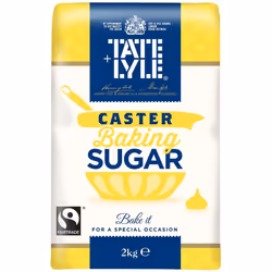 Tate & Lyle Fairtrade Caster Sugar - 6x2kg