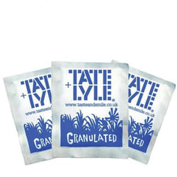 TATE &amp; LYLE Tate &amp; Lyle White Granulated Sugar Sachets (Pack 1