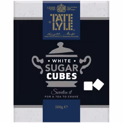 Tate & Lyle Fairtrade White Sugar Cubes - 10x500g