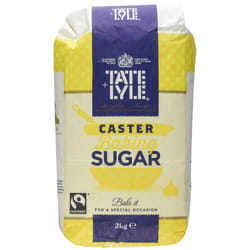 Tate And Lyle Sugars Fairtrade Caster Sugar, 2 kg