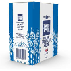 TATE &amp; LYLE Tate &amp; Lyle White Granulated Sugar Tub (Pack 3Kg)