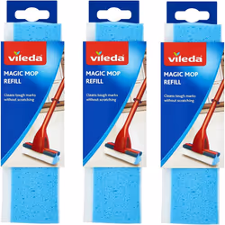Vileda Magic Mop Angled Head Refill Pack of 3 - 096511 X 3