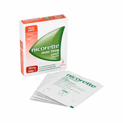 Nicorette Invisi Patch 25mg Step 1 - 7 Patches