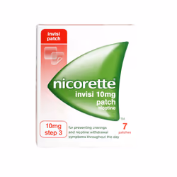 Nicorette Invisi Patch 10mg 7 Patches