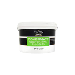 Crown Trade Covermatt 10L white