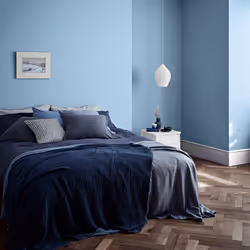 Crown Silk Paint Emulsion Walls & Ceilings 2.5L - Powder Blue