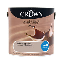 Crown Matt Breatheasy Solvent Free - WHEATGRASS - 2.5L