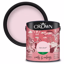 Crown Silk Paint Emulsion Walls & Ceilings 2.5L - Fairy Dust