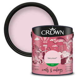 Crown Silk Paint Emulsion Walls & Ceilings 2.5L - Fairy Dust