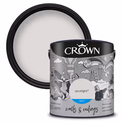 Crown Matt Paint Emulsion Walls & Ceilings 2.5L - Spotlight