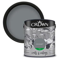 Crown Silk Paint Emulsion Walls & Ceilings 2.5L - City Break