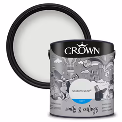 Crown Matt Paint Emulsion Walls & Ceilings 2.5L - Seldom Seen