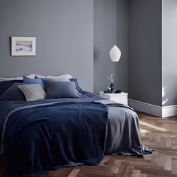 Crown Matt Paint Emulsion Walls & Ceilings 2.5L - Blue Gravel