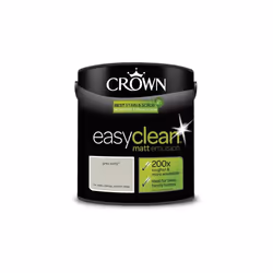 Crown - Easyclean Matt Emulsion - 2.5L Grey Putty