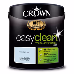 Crown Easyclean Matt Emulsion 2.5L - Moonlight Bay