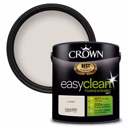 Crown Easyclean Matt Emulsion 2.5L - Snowfall
