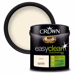 Crown Easyclean Matt Emulsion 2.5L - Soft Linen
