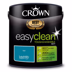 Crown Easyclean Matt Emulsion 2.5L - Teal