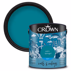 Crown Matt Paint Emulsion Walls & Ceilings 2.5L - Palm Springs