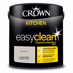 Crown Easyclean Kitchen Matt 2.5L - Grey Putty