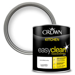 Crown Easyclean Kitchen Matt 1L Pure Brilliant White