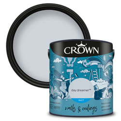 Crown Matt Paint Emulsion Walls & Ceilings 2.5L - Day Dreamer