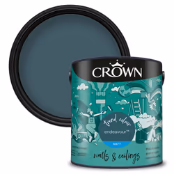 Crown Matt Paint Emulsion Walls & Ceilings 2.5L - Endeavour