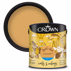Crown Matt Paint Emulsion Walls & Ceilings 2.5L - Overjoyed
