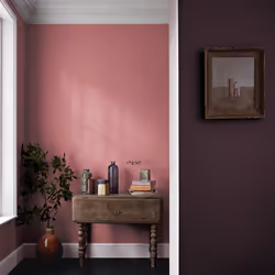 Crown Matt Paint Emulsion Walls & Ceilings 2.5L - Rhubarb Rose