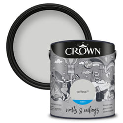 Crown Matt Paint Emulsion Walls & Ceilings 2.5L - Taffeta