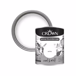 Crown - Wood & MDF Primer & Undercoat - 750ml White