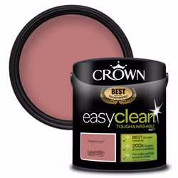 Crown Easyclean Matt Emulsion 2.5L - Rhubarb Rose