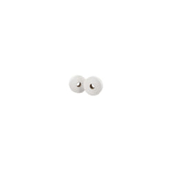 2 Ply White Jumbo Toilet Rolls - 410m - Pack of 6