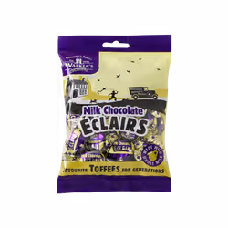 WALKER'S NONSUCH Milk Chocolate Eclairs - Bag 150g (Pack of 12)
