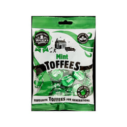 WALKER'S NONSUCH Mint Toffees - Bag 150g (Pack of 12)