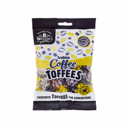 WALKER'S NONSUCH Arabica Coffee Toffees - Bag 150g (Pack of 12)