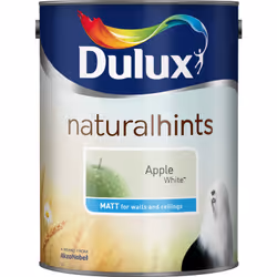 Dulux Matt , Paint, Ready mixed, Ceiling, Wall, Lime, Matt, 5 L
