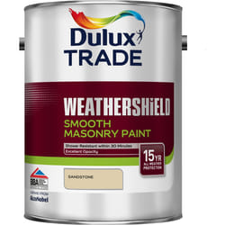 Dulux Trade Weathershield Smooth Masonry Paint 5 L