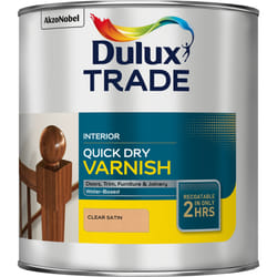 Dulux Trade Quick Dry Varnish Clear 2.5 L