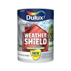 Dulux - Weathershield Smooth Manonry Paint 5L - Smooth PBW