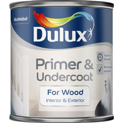 Dulux Primer & Undercoat for Wood 0.25 L