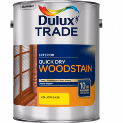 Dulux Trade Quick Dry Woodstain , Base, 20 m²/L, 5 L