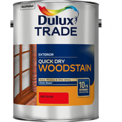 Dulux Trade Quick Dry Woodstain Red Base 5 L