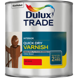Dulux Trade Quick Dry Varnish Satin Red 2.5 L